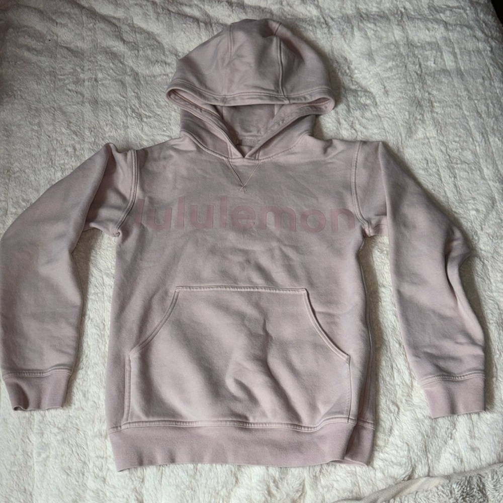 Lululemon light pink hoodie size small